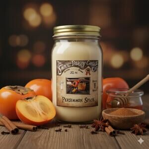 Persimmon Spice - 32 oz Coconut Wax Candle